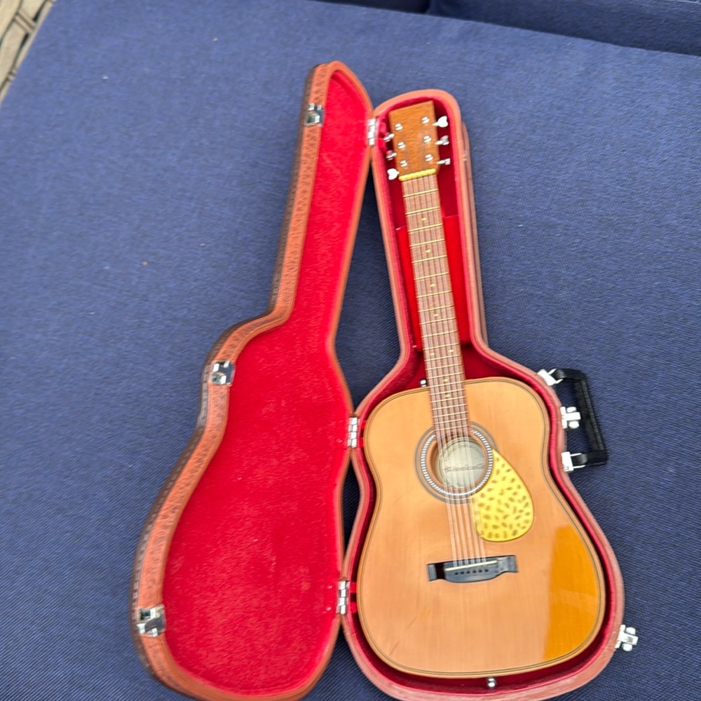 American Girl Doll Guitar with Case